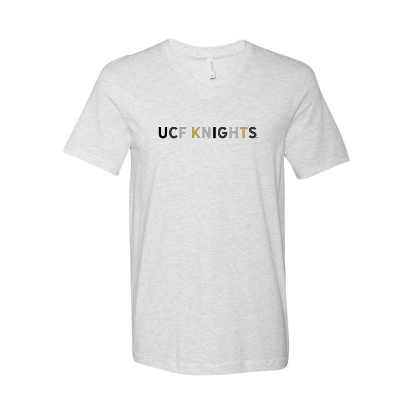 The UCF Knights Multi | Ash V-Neck Tee