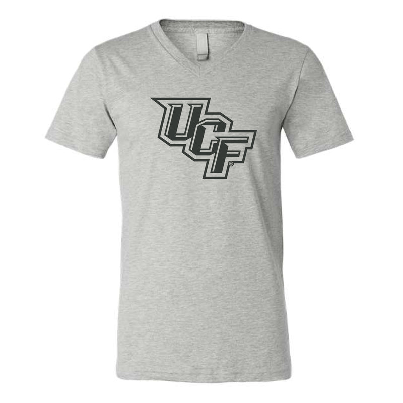 The UCF Logo | Athletic Heather V-Neck Tee