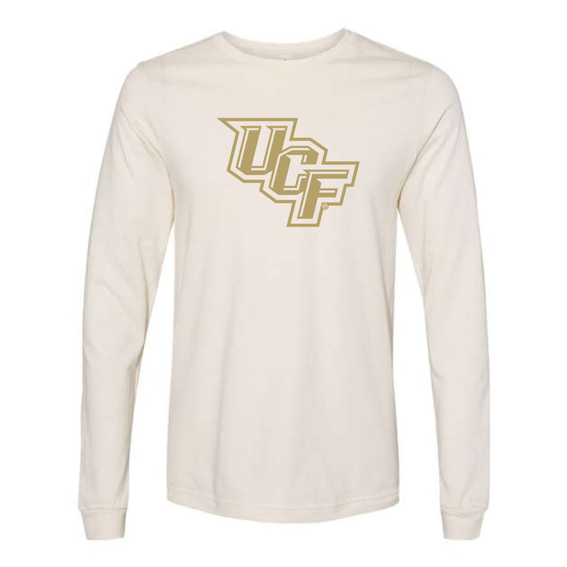 The UCF Logo | Natural Long Sleeve