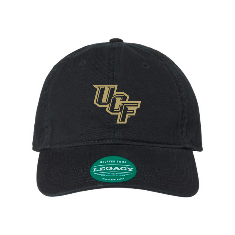The UCF Logo Embroidered | Black Legacy Dad Hat