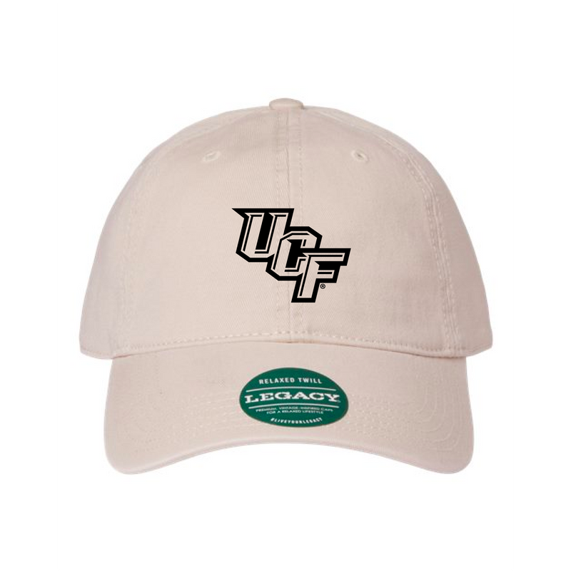 The UCF Logo Embroidered | Stone Legacy Dad Hat