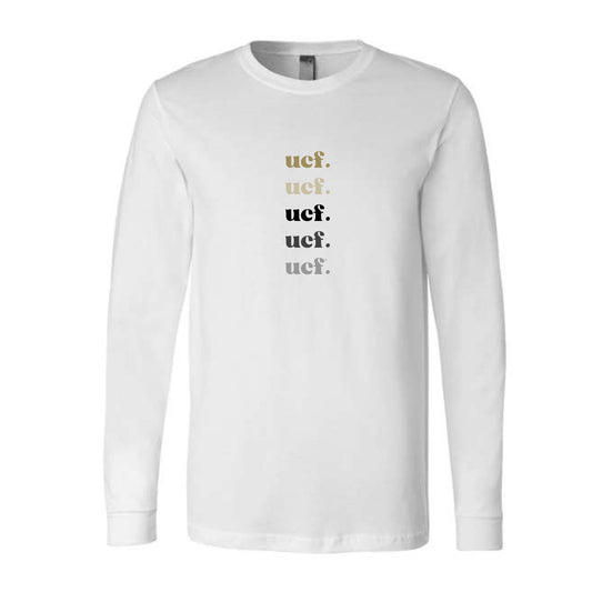 The UCF Repeat | White Long Sleeve