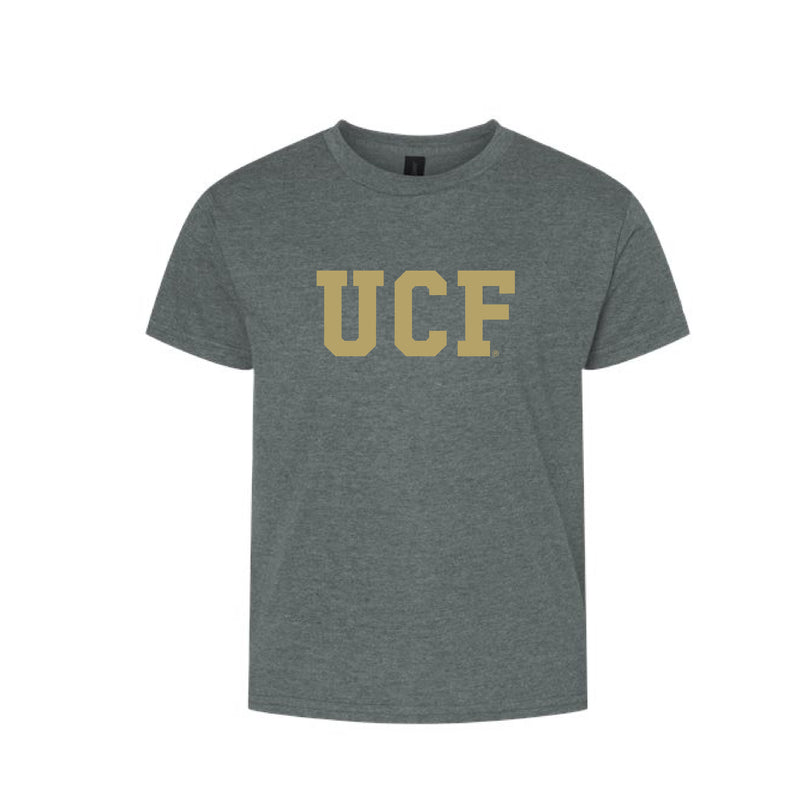 The UCF | Youth Dark Heather Tee