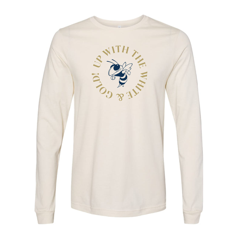 The Up With The White & Gold | Natural Long Sleeve