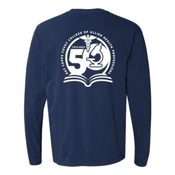 The USA 50TH | Adult True Navy Long Sleeve Tee