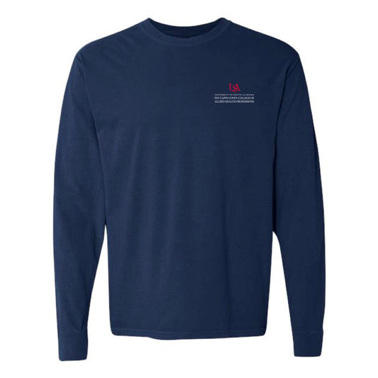 The USA 50TH | Adult True Navy Long Sleeve Tee