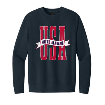 The USA Banner | Adult New Navy Sweatshirt