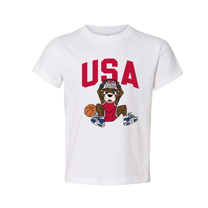 The USA Basketball | Toddler White Tee