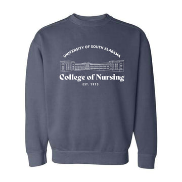 The USA College of Nursing Building | Denim Crewneck