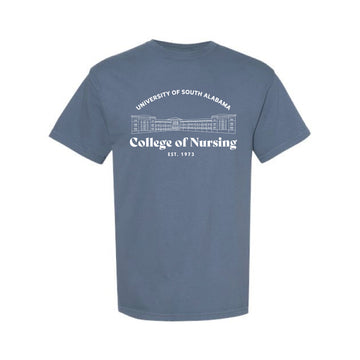 The USA College of Nursing Building | Blue Jean Tee