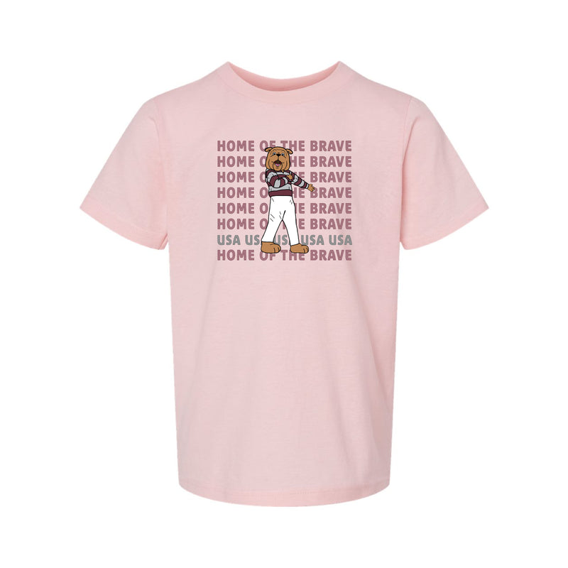 The USA Pledge Bully | Youth Pink Tee