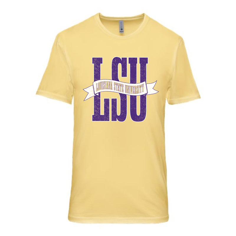 The LSU Banner | Washed Banana Cream Tee
