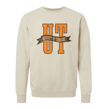 The UT Banner | Ivory Sweatshirt