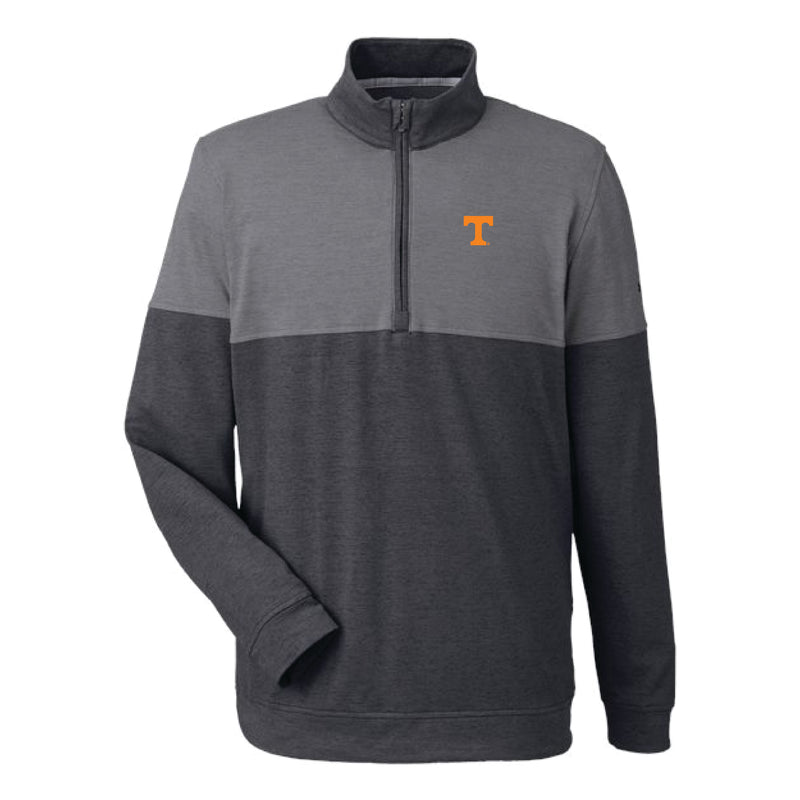 The UT Logo | Embroidered Puma Black/Quiet Shade 1/4 Zip