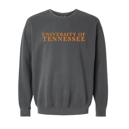 The University of Tennessee Serif | Adult Pepper Sweatshirt