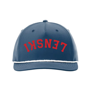 The Upside Down Lenski | Embroidered Light Blue/White Richardson Rope Cap