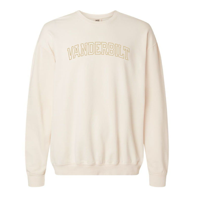 The Vanderbilt Arch Outline | Ivory Sweatshirt