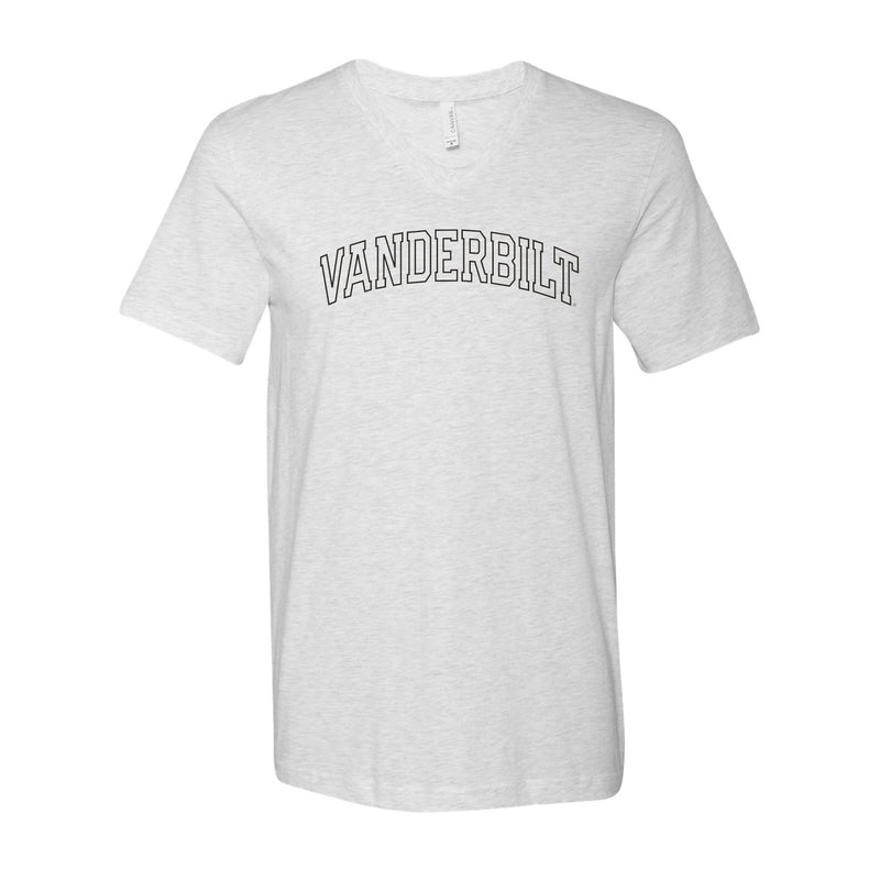 The Vanderbilt Arch Outline | Ash V-Neck