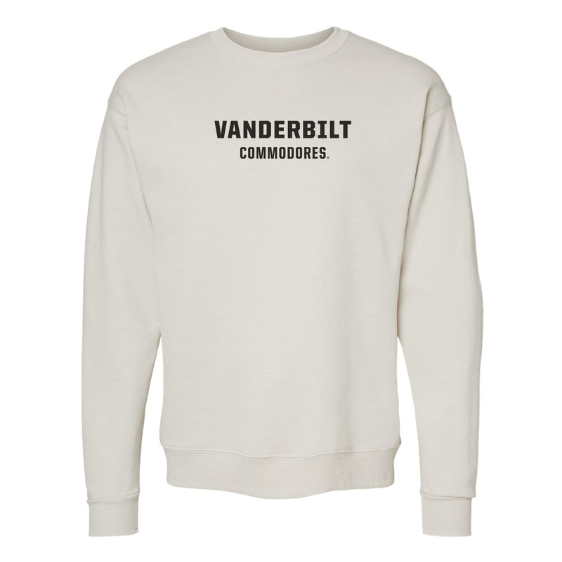 The Vanderbilt Commodores Logo | Sand Sweatshirt