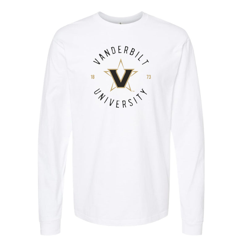 The Vanderbilt University 1873 | White Long Sleeve