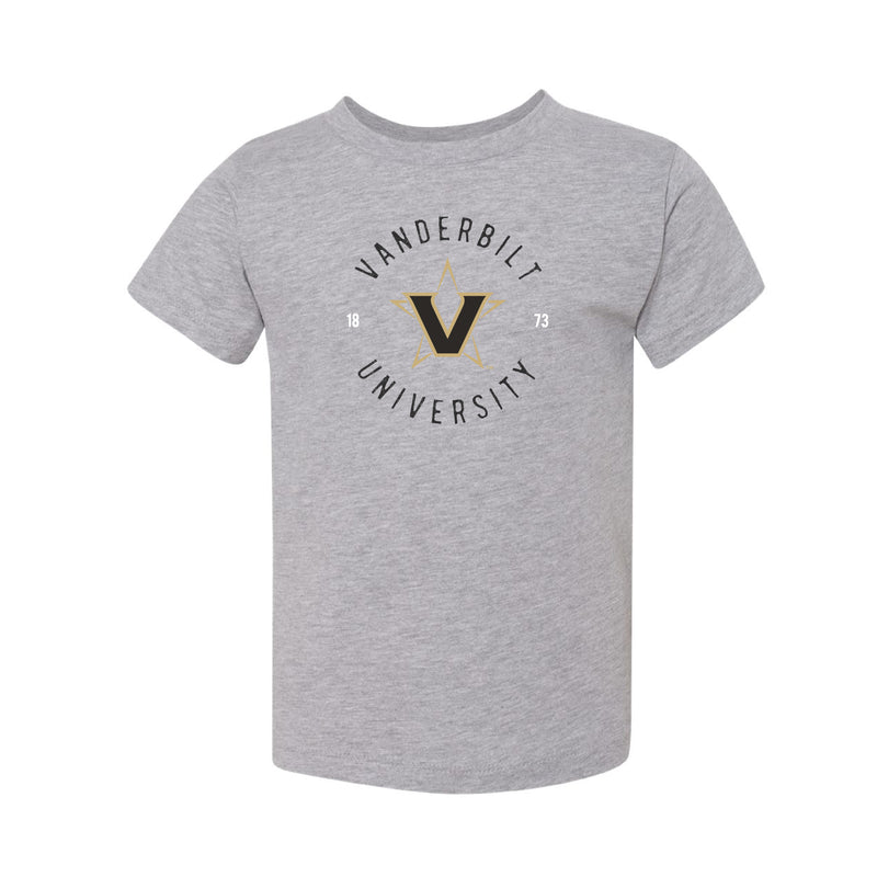 The Vanderbilt University 1873 | Toddler Athletic Heather Tee