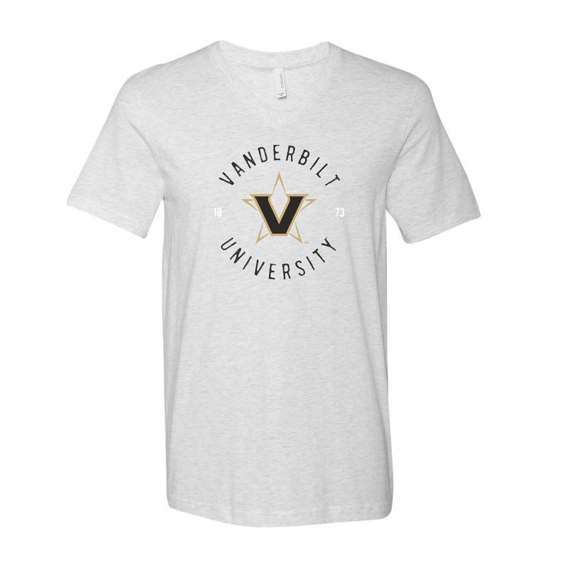 The Vanderbilt University 1873 | Ash V-Neck Tee