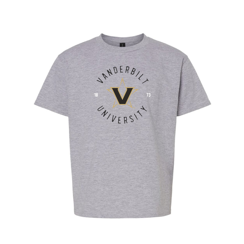 The Vanderbilt University 1873 | Youth Sport Grey Tee