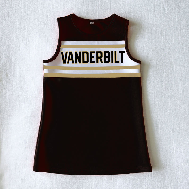 The Vanderbilt University | Black Striped Dress