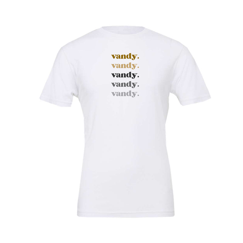 The Vandy Repeat | White tee