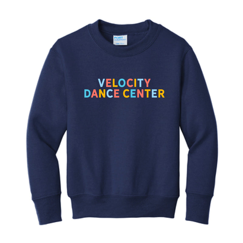 The VDC Multi | Navy Youth Crewneck Sweatshirt