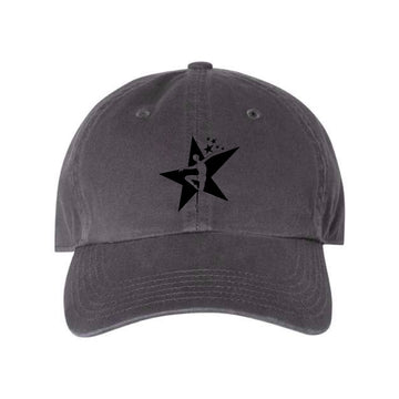 The Velocity Logo | Embroidered Charcoal Richardson Dad Hat