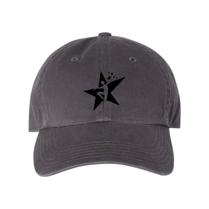 The Velocity Logo | Embroidered Charcoal Richardson Dad Hat