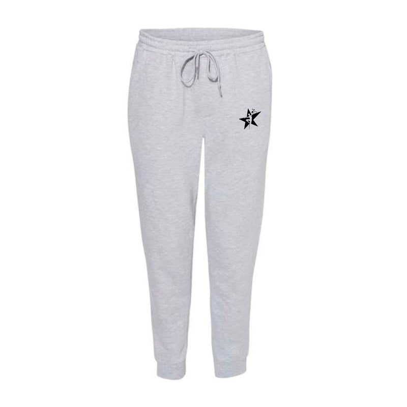 The Velocity Logo | Grey Heather Fleece Pants