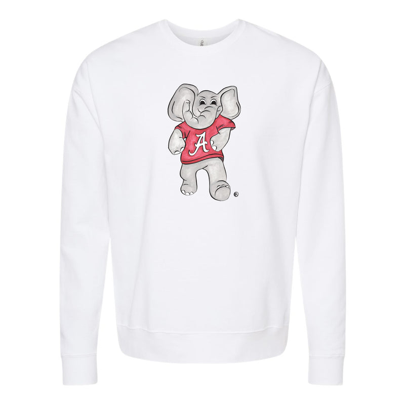 The Vintage Big AL | White Sweatshirt