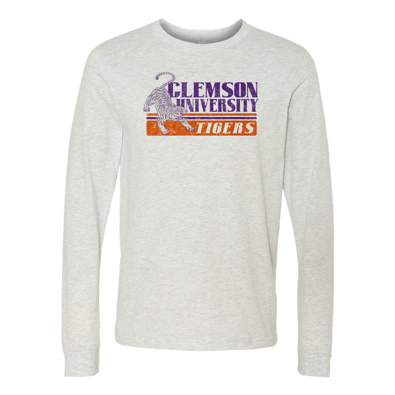 The Vintage Clemson University Tigers | Ash Long Sleeve