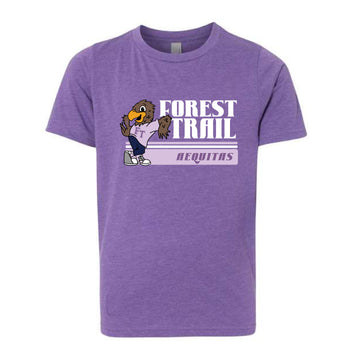The Vintage Forest Trail Aequitas | Purple Rush Youth Tee