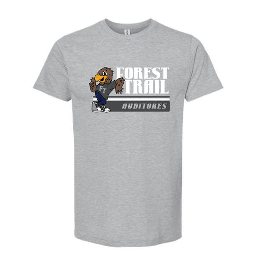 The Vintage Forest Trail Auditores | Heather Grey Oversized Tee