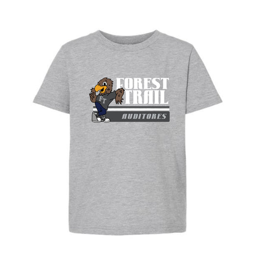 The Vintage Forest Trail Auditores | Heather Grey Oversized Youth Tee