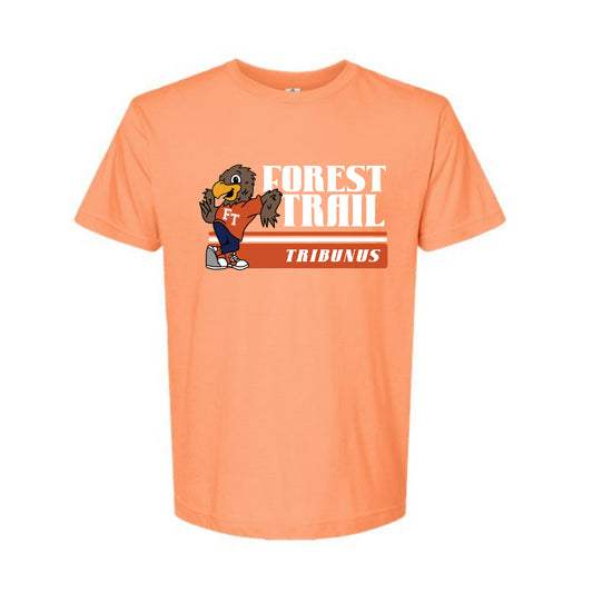 The Vintage Forest Trail Tribunus | Heather Cantaloupe Oversized Tee