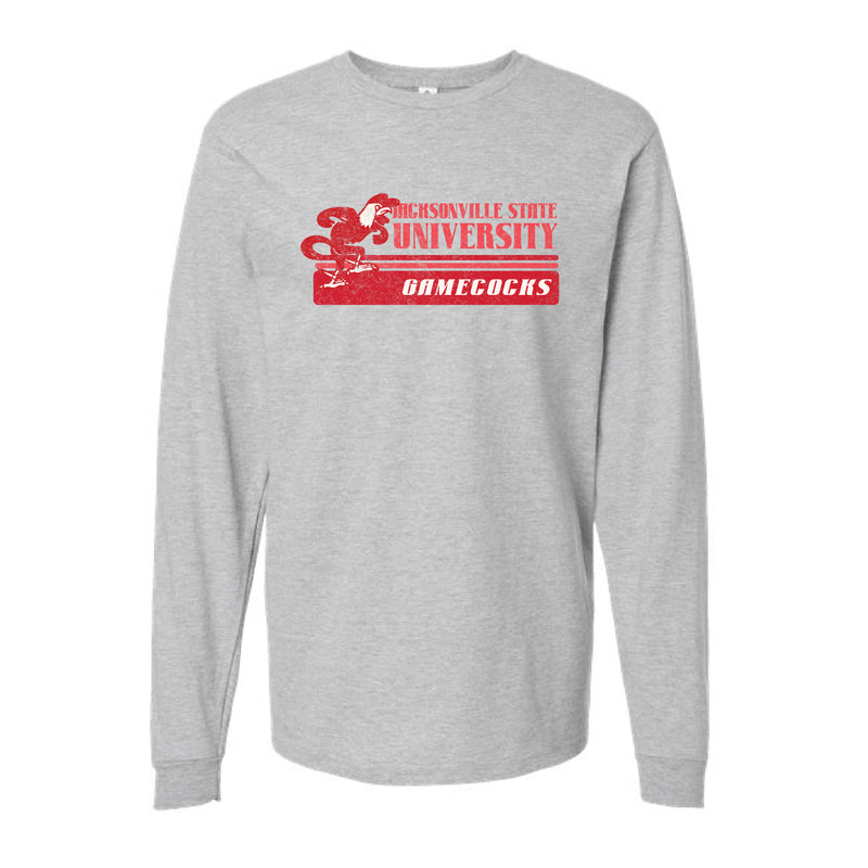 The Vintage Jax State Gamecocks | Heather Grey Long Sleeve