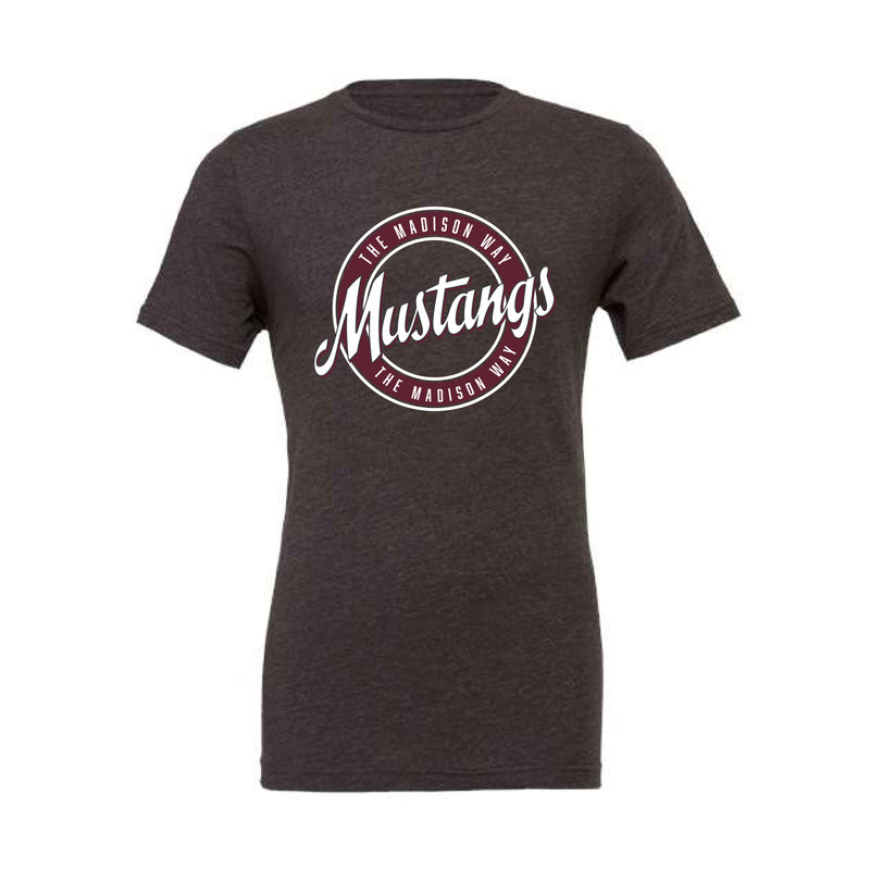 The Vintage Madison Way | Dark Grey Heather Tee