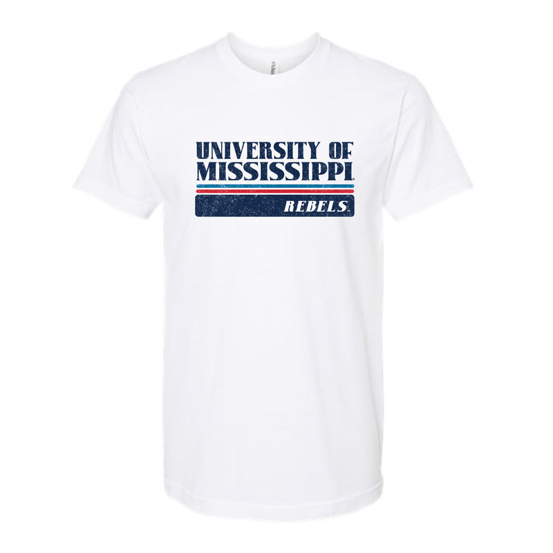 Vintage University of Mississippi Rebels | White Tee