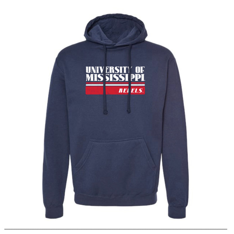 Vintage University of Mississippi Rebels | Navy Hoodie