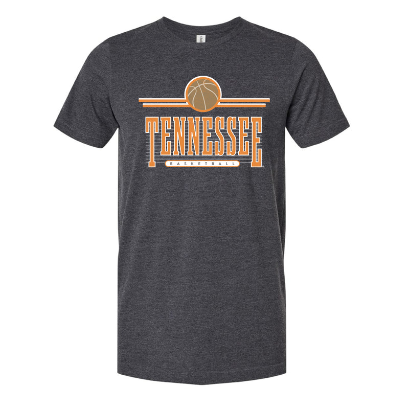 The Vintage Tennessee Basketball | Heather Dark Grey Tee