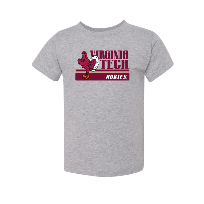 The Vintage Virginia Tech Hokies | Toddler Athletic Heather Tee