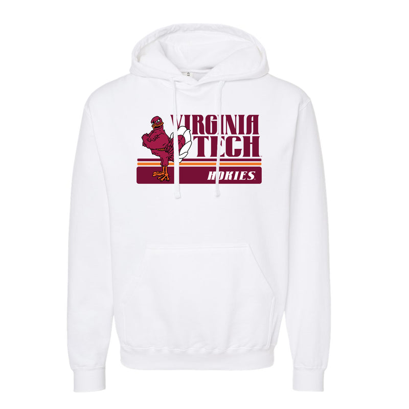 The Vintage Virginia Tech Hokies | White Hoodie