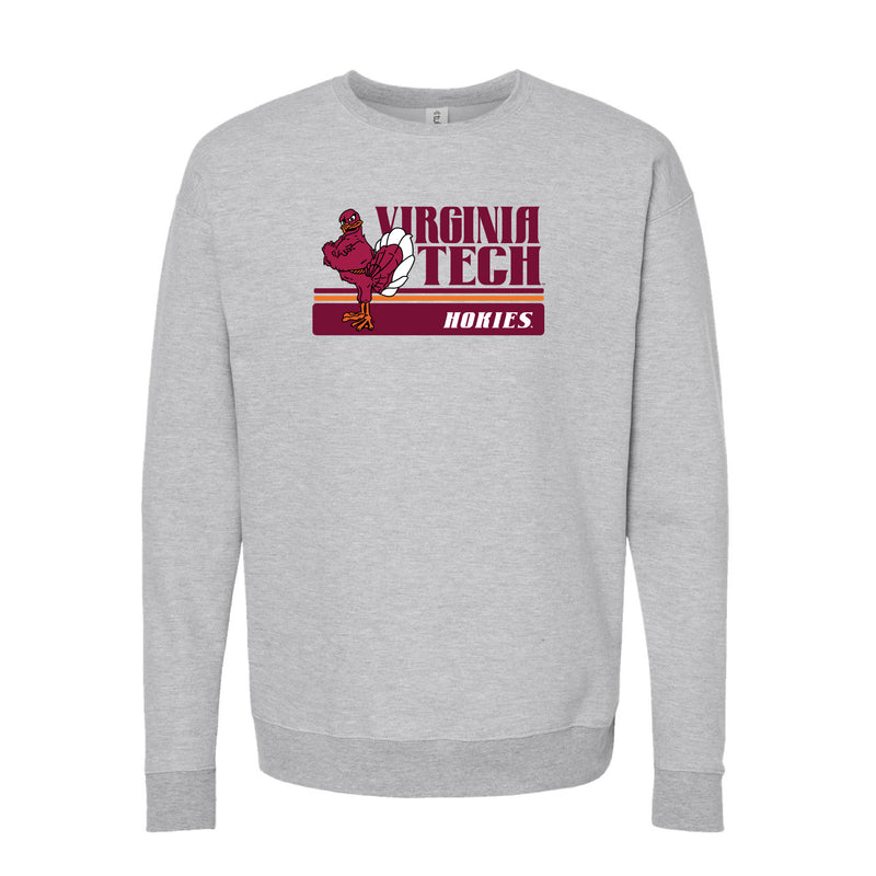 The Vintage Virginia Tech Hokies | Heather Grey Sweatshirt