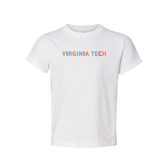The Virginia Tech Multi | Toddler White Tee