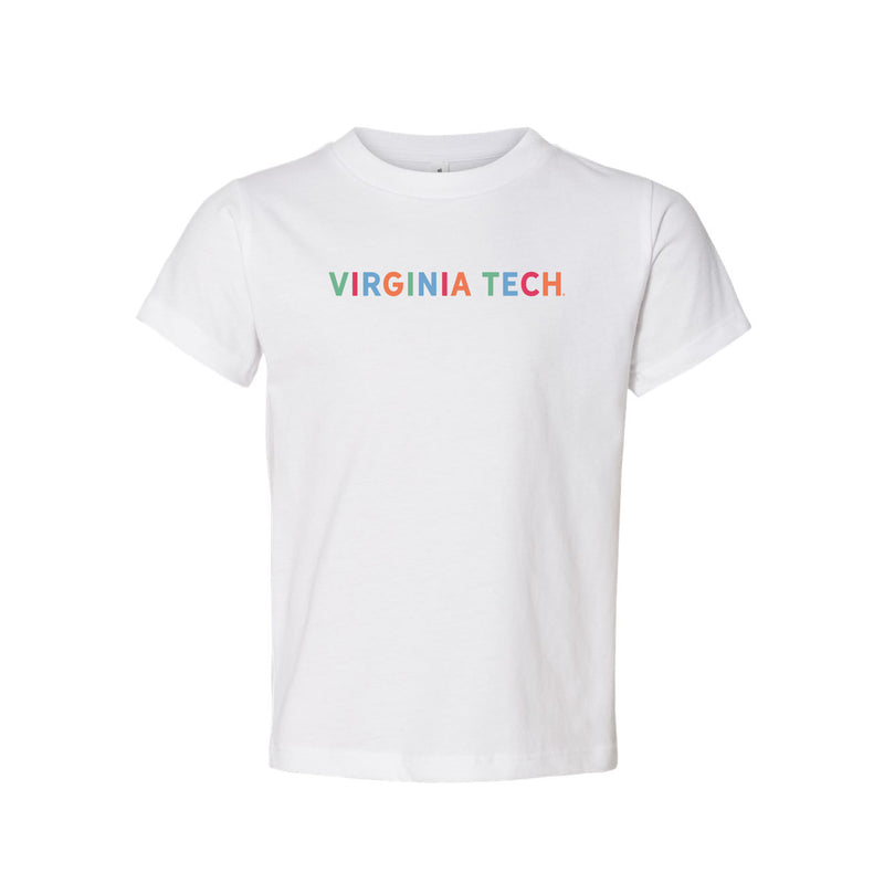 The Virginia Tech Multi | Toddler White Tee