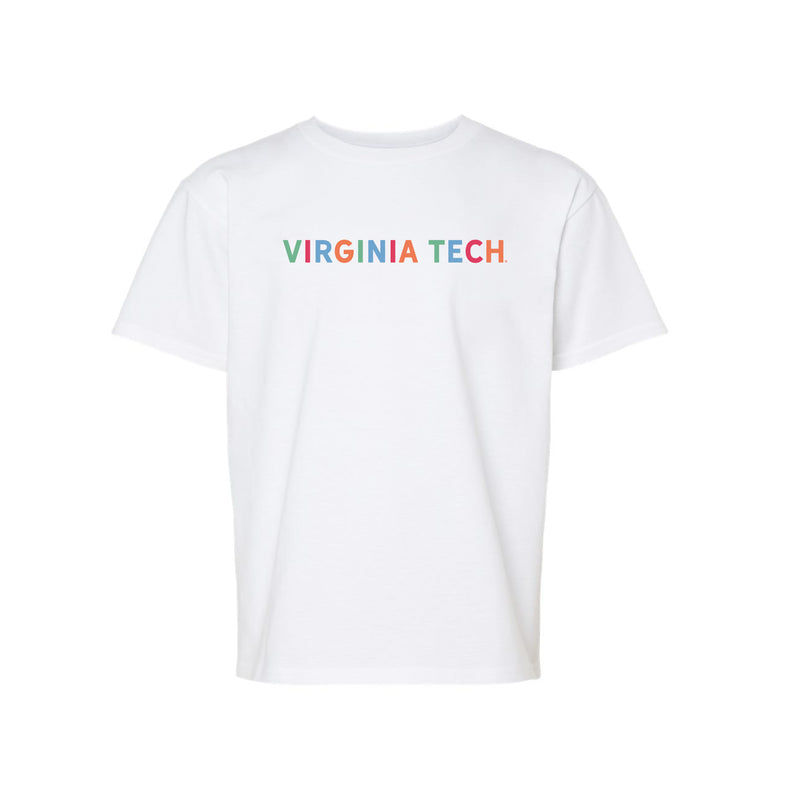 The Virginia Tech Multi | Youth White Tee